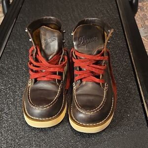 Danner Bull Run Moc Toe 6" Brown Leather Labor/Casual Size 5.5 US Women